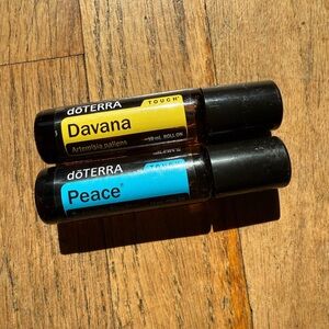 Davana & Peace DoTERRA Touch Roller Oils